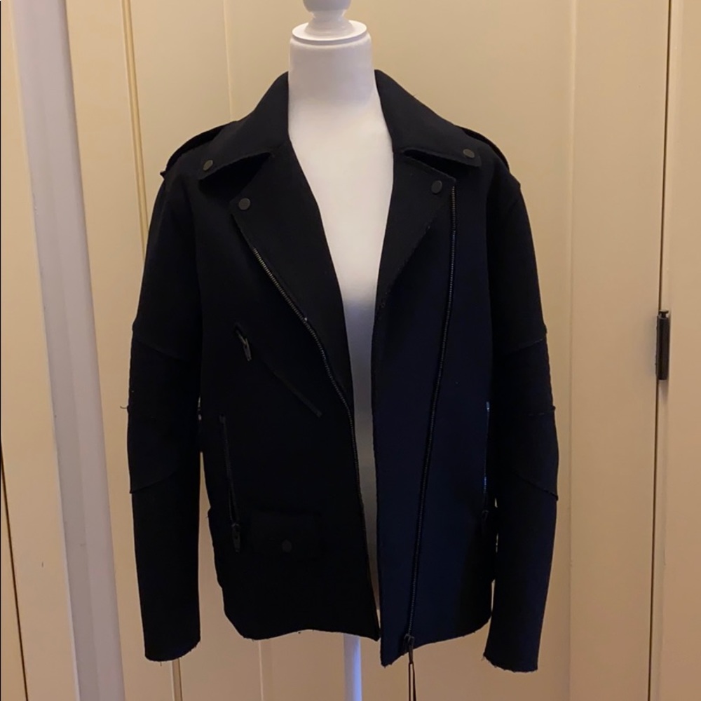 Alexander wang x H&M wool coat size 2 black